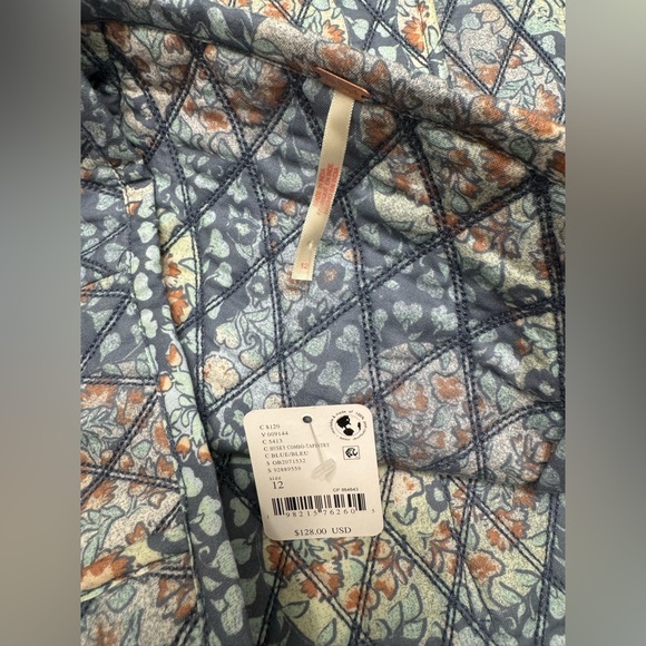 NWT Free People Darla Quilted Mini Skirt | Textured Statement Skirt - Picture 6 of 7